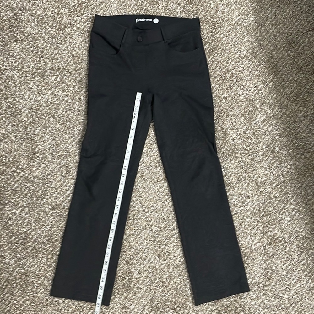 Betabrand straight leg pants